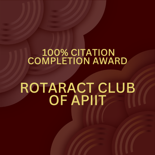 Award — 35TH Rotaract District Assembly : Rotaract District 3220 (2025)
