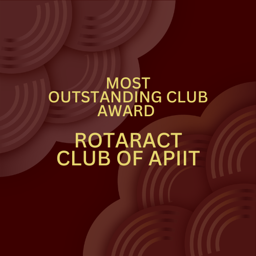Award — 35TH Rotaract District Assembly : Rotaract District 3220 (2025)