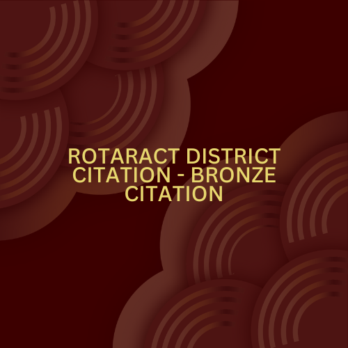 Award — 32nd Rotaract District Assembly : Rotaract District 3220 (2022)
