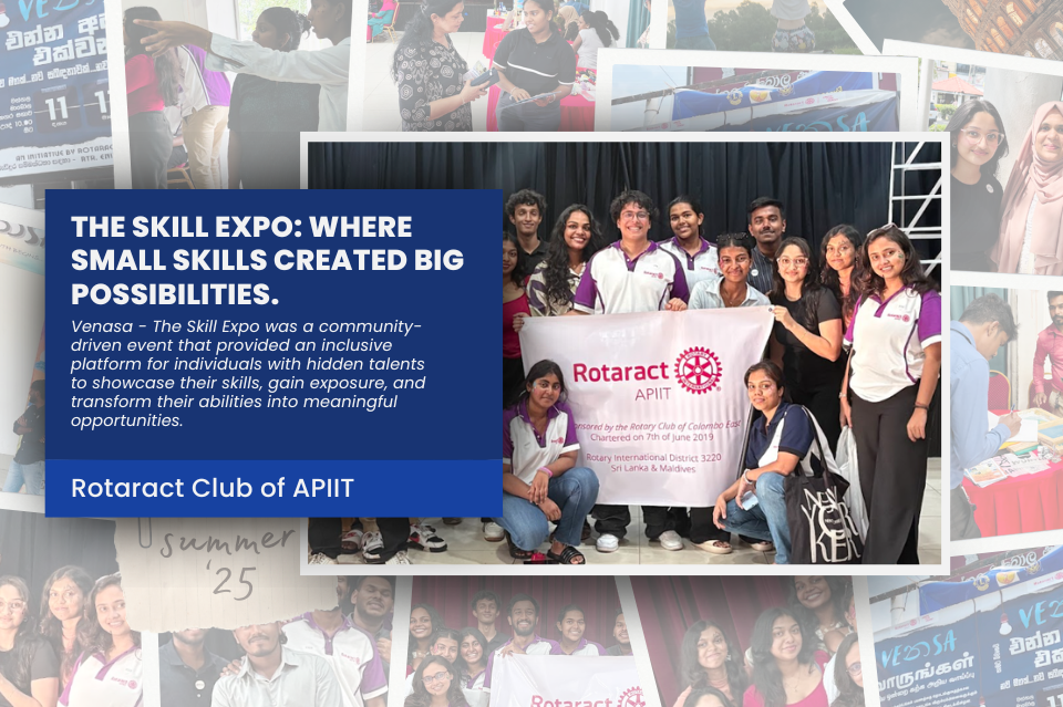 Venasa - The Skill Expo: Where Small Skills Created Big Possibilities