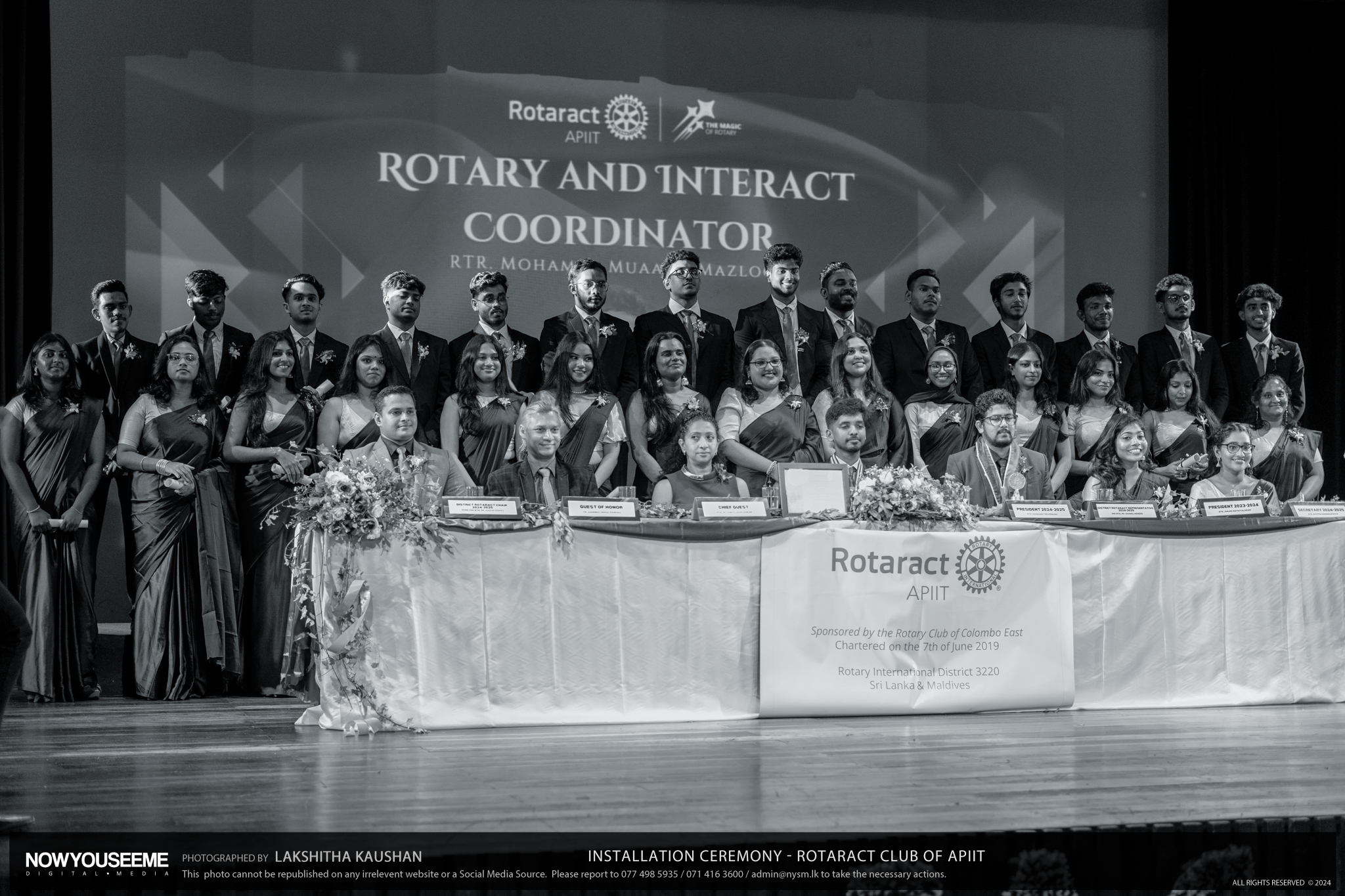 A Night of Legacy and Leadership: The 6th Installation Ceremony of the Rotaract Club of  APIIT